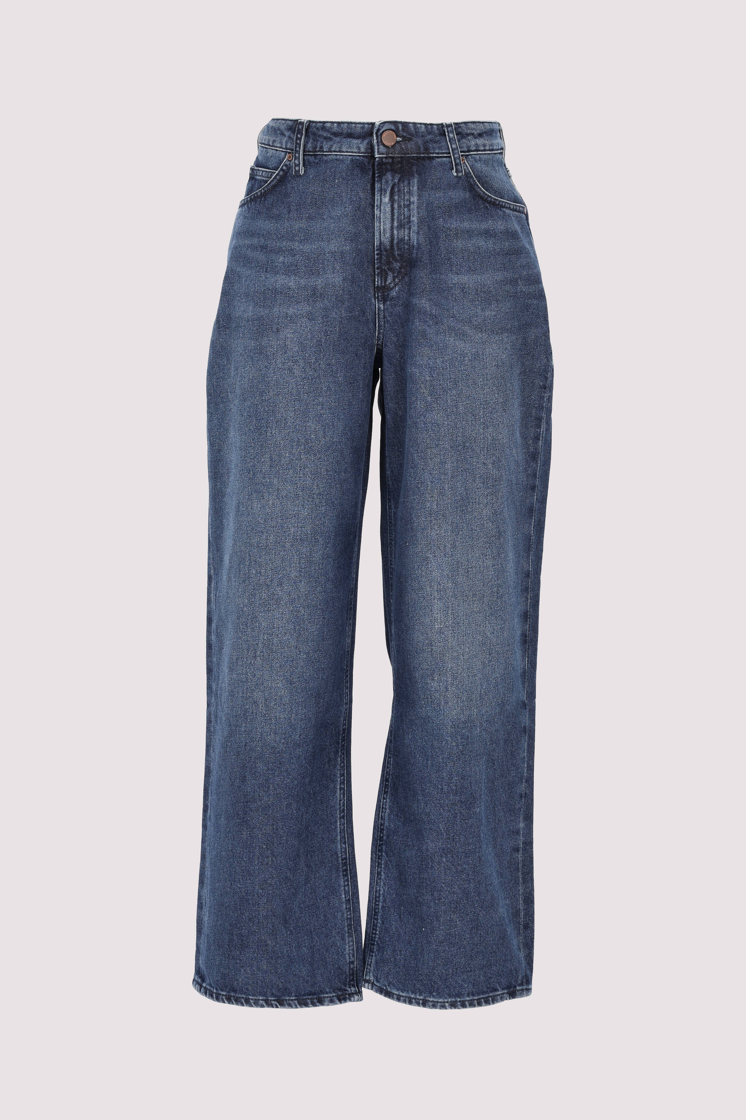 Denim Trousers, High Waist, Wi