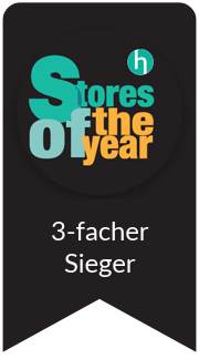 3-facher Sieger - Stores of the year